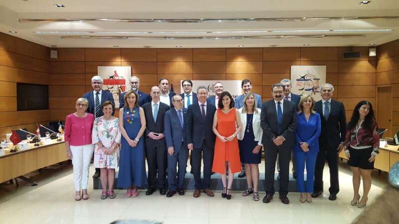 Imagen de la reunión del Consejo Interterritorial del Sistema Nacional de Salud (Foto TA).